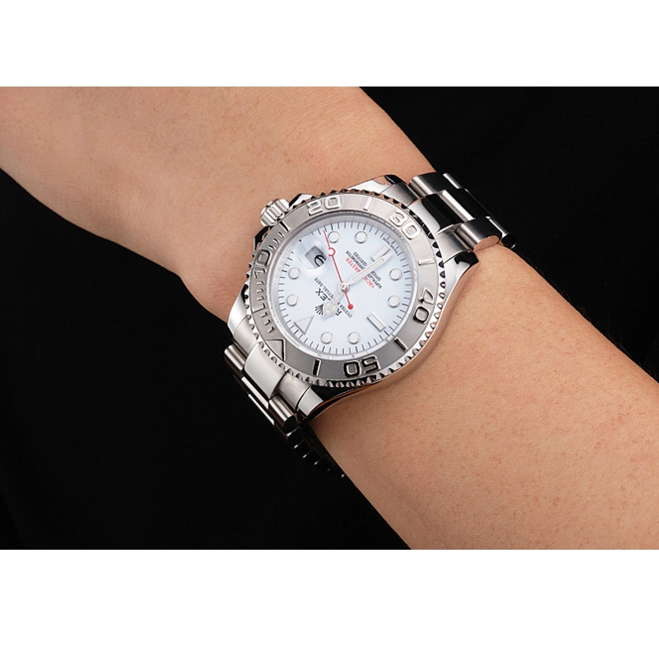 Good Copy Rolex Watches White Swiss And Case Staniless Rolex Steel Bracelet Yacht-Master Dial 0531